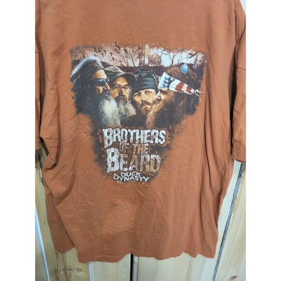 Duck Dynasty T Shirt Brothers Of The Beard Double-sided Print Mens 2XL - Picture 5 of 10